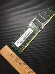Micron MT16VDDT3264AG-265B1 PC2100U-25330-B1 256MB, DDR, 266MHz PC Memory - Picture 1 of 4
