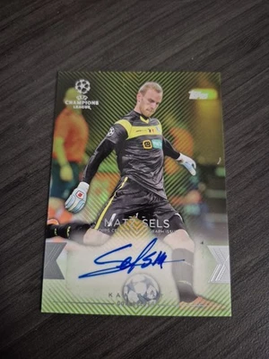 2016 Topps UEFA Champions League Matz Sels Auto /150 - Image 1 of 2