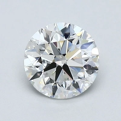 Certificate AGI 1 Carat Round Natural Mined Diamond Loose E color VS2 clarity - Image 1 of 2