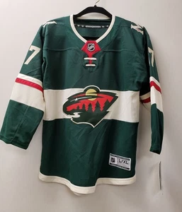 New NHL Fanatics Minnesota Wild Jersey  Size L Green Kaprizov #97 Size L/X G28/2 - Picture 1 of 5
