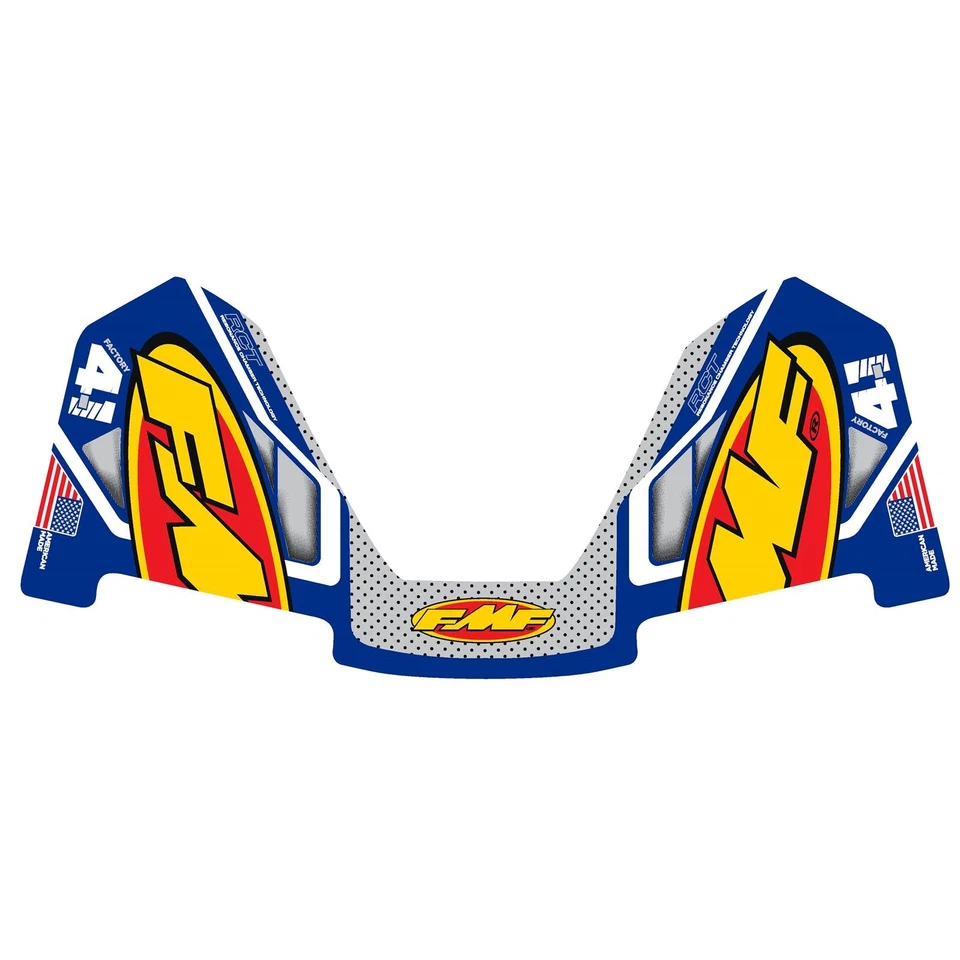 Calcomanías de repuesto FMF Racing - Kit logotipo azul 2020 014849 Foto 1 de 4