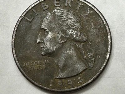 Cuarto trasero Beauty Minting Error 1994 Foto 1 de 4