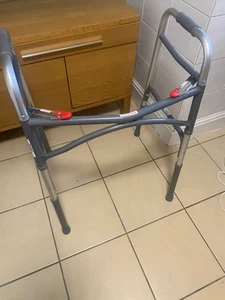 Drive Folding Walking Zimmer Frame Collapsible Height Adjustable Walker - Picture 1 of 10