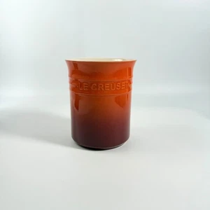 Le Creuset Utensil Crock 1 L – Cerise / Cayenne Stoneware Jar – Brand New - Picture 1 of 4