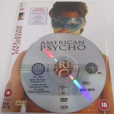 American Psycho DVD (2000) Christian Bale, Harron (DIR) cert 18 - Image 1 of 2