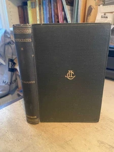 Jones (trans.) Hippocrates, Vol. II 1923 Good Loeb Classical Library Medicine HB - Picture 1 of 1