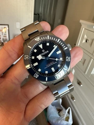 Thorn SHY036 Titanium Automatic Diver Watch Blue 39mm PT5000 Sapphire - Image 1 of 4
