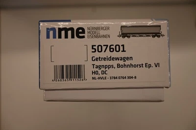 NME 507601 HO   DC  Getreidewagen Tagnpps 102 m³ Bohnhorst  Ep 6 OVP Rarität - Bild 1 von 2