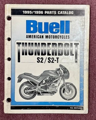 Catálogo Oficial de Piezas de Fábrica Modelos Buell Thunderbolt S2 S3 S2T S3T Foto 1 de 4