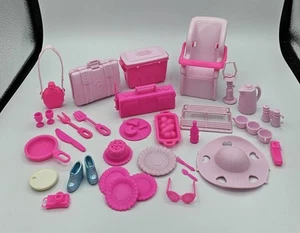 1995 Barbie Camper Mini Picnic Van Accessories Mattel Vintage - Picture 1 of 2