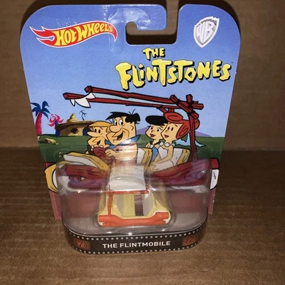 Coche Hot Wheels Real Riders Flintstones Flintmobile 2017 nuevo Foto 1 de 4