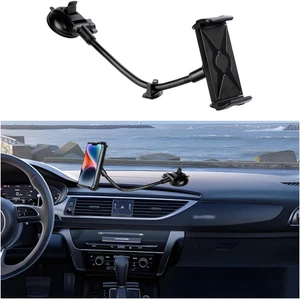 Auto Handyhalterung, Starker Saugnapf KFZ Smartphone Halter für Armaturenbrett Wind - Bild 1 von 6