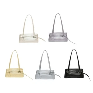 PU Leather Shoulder Bag for Women Handbag Underarm Bag Fashionable Armpit Bag - Picture 1 of 13
