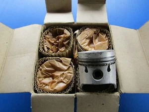 4 pistones Hepolite para: Ford: Cortina 1300 68-70, Capri 1300, Escort h 3.1870 - Imagen 1 de 1