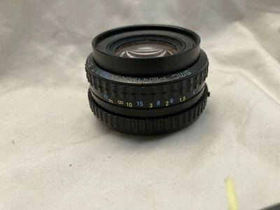 SMC PENTAX A 50 MM  F / 1.7  PRIME CAMERA LENS  FITS PENTAX  K MOUNT 230 48 73 - Image 1 of 4
