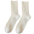 5 Pairs of socks Women's mid-tube winter light solid colored stockings