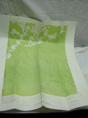 1943 Sears Pond, NY US Army CoE  Map + 1960 NYS DPW Worth Center, NY Map - Image 1 of 4