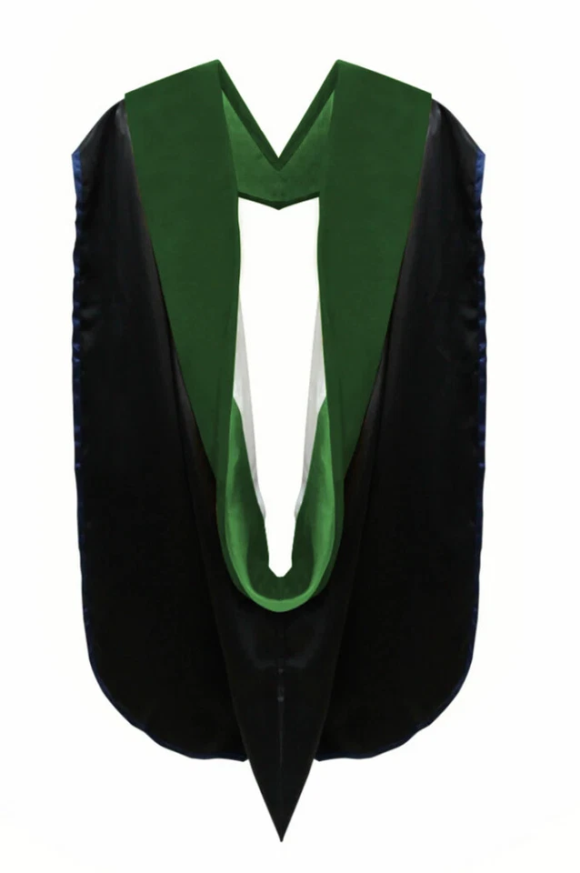 Doctor of Medicine Hood - Kelly Green & White - Изображение 1 из 1