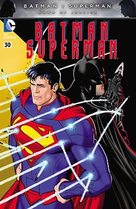 Batman Superman #30 Tony Moore Batman v Superman Variant Color Cover NM DC Comic - Picture 1 of 2