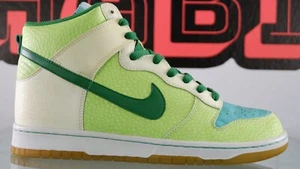 NEW Nike Dunk High Premium Glow in the Dark 2 Reverse SAMPLE Size 9 312786 131 - Picture 1 of 9