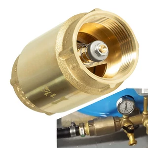 Check Valve 1,1/4" Female Pipe Thread One Way No Lead Brass Construction - Picture 1 of 8