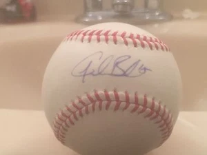 Autographed Gordon Beckham OMLB New San Francisco Giants Star White Sox - Picture 1 of 2
