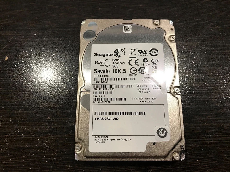 Seagate 900GB 6G SAS 10K Hard Drive ST9900805SS - Image 1 of 1
