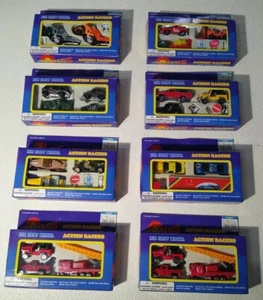 Neu Posten von 8 ungelochten Polyfect Toys Druckguss Metall Mega Movers Action Racers - Bild 1 von 12