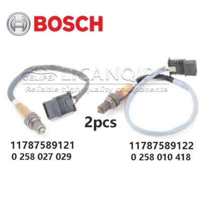 2 шт датчика кислорода BOSCH для BMW F20 125i F30 F35 328i X1 E84 X3 F25 Z4 F10 520I - Изображение 1 из 4