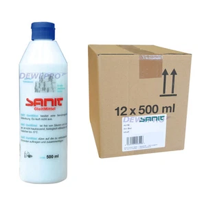 12x Lubricant 500ml SANIT 3087 Lubricant Installation Industrial Lubricant Paste - Picture 1 of 5
