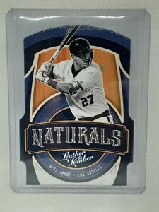 Béisbol Mike Trout 2019 cuero y madera - Naturals - Los Angeles Angels - Imagen 1 de 2