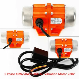 Motor Vibrador 40W-100W Monofásico 3000rpm Para Tamiz Vibratorio AC 220V - Imagen 1 de 25