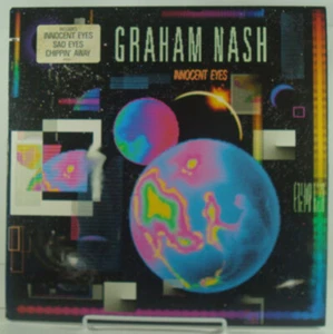 Graham Nash ~ Innocent Eyes 1986 33⅓ Vinyl LP Recording Near-Mint - Picture 1 of 2