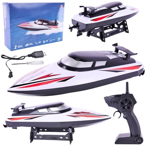 Rennboot ferngesteuerte Motorboot automatischer Einschaltung mit Fernbedienung - Bild 1 von 8