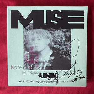 BTS Jimin Muse Album Blooming Version Autographed - Picture 1 of 2