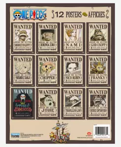 One Piece Anime Wanted Poster Poster Book, 12 One Piece Wanted Posters - Picture 1 of 6