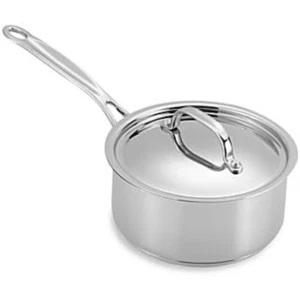 Cuisinart Stainless Steel 1 1/2-Quart Saucepan with Lid Mirror Finish Exterior - Picture 1 of 1