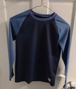 NWOT GAP Boys Size Medium Blue Long Sleeve Rashguard - Picture 1 of 4