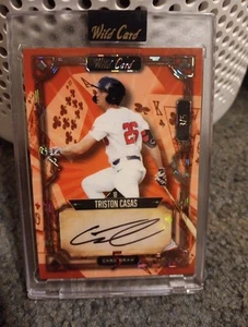 Triston Casas RC Autograph 2023 Wild Card 5 Karten Orange #3/5 🔥FACTORY INCASED!! - Bild 1 von 7