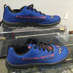 GrandPrix Originals Men's Racing Driving Shoes Blue/Red, Size 42 USA Preowned - Picture 1 of 5
