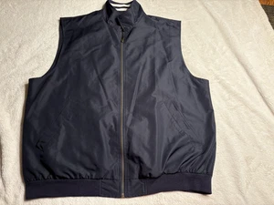 Cutter & Buck Vest Mens XL Golf Clima Guard Black Softshell Full Zip Pockets - Picture 1 of 9