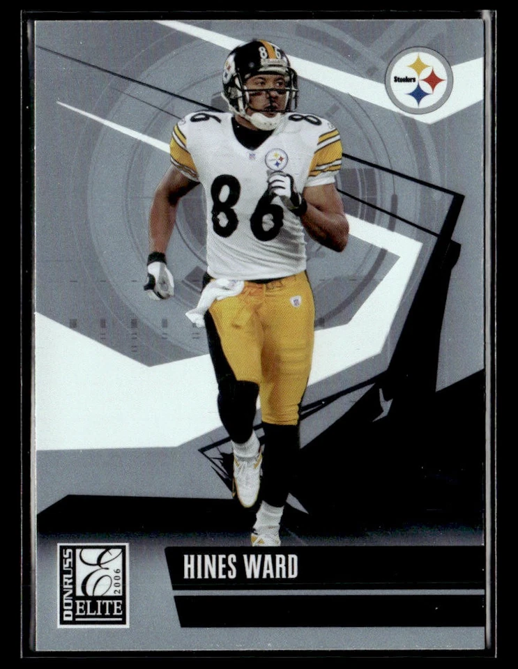 2006 Donruss Elite #79 Hines Ward Card Pittsburgh Steelers - Image 1 of 2