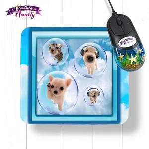 Niedliches Frutiger Aero Y2K Tiere ästhetisch 9,3" x 7,8" Mauspad (Rechteck) - Bild 1 von 2