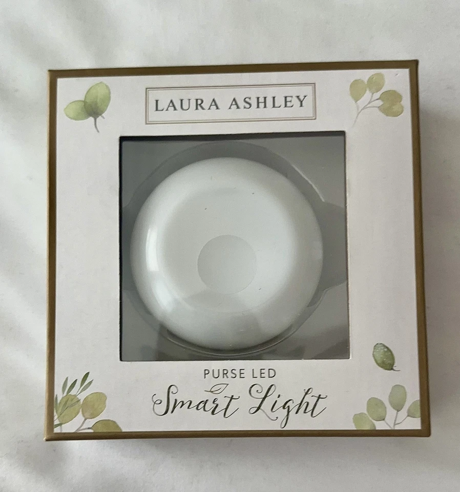 Laura Ashley Purse LED Smart Light Warm White Lights When Touched