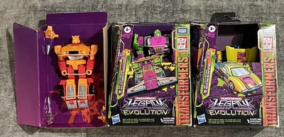 2023 Tranformers  Legacy Evo. G2 Universe Autobots Jazz, Mirage & Sideswipe Lot - Image 1 of 4
