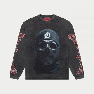 Camiseta Godspeed Balaclava Talla LS (Gris Lavado) Talla XL - Imagen 1 de 3