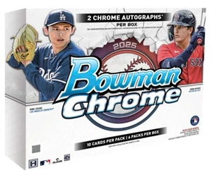 RIP & SHIP - 2025 Bowman Chrome Baseball Hobby Box - Picture 1 of 1
