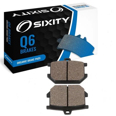 Rear Organic Brake Pads 1977-1979 Yamaha XS750 Set Full Kit D 2D E F Complet ha - Image 1 of 4