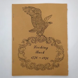 Looking Back 1776 1976 Book Randleman NC High School Bicentennial Class Project - Imagen 1 de 21