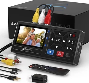 Capture Box VHS, Analog To Digital Converter Video, Digital Recorder - Picture 1 of 13